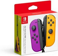 Joy — Con Neon Purple & Neon Orange - New — Nintendo Switch