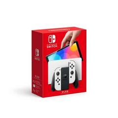 Nintendo Switch OLED with White Joy — Con - Complete In Box — Nintendo Switch