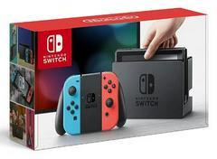 Nintendo Switch with Blue and Red Joy — con - Pre-Played — Nintendo Switch