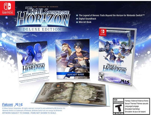 The Legend Of Heroes: Trails Beyond The Horizon — Deluxe Edition - New — Nintendo Switch