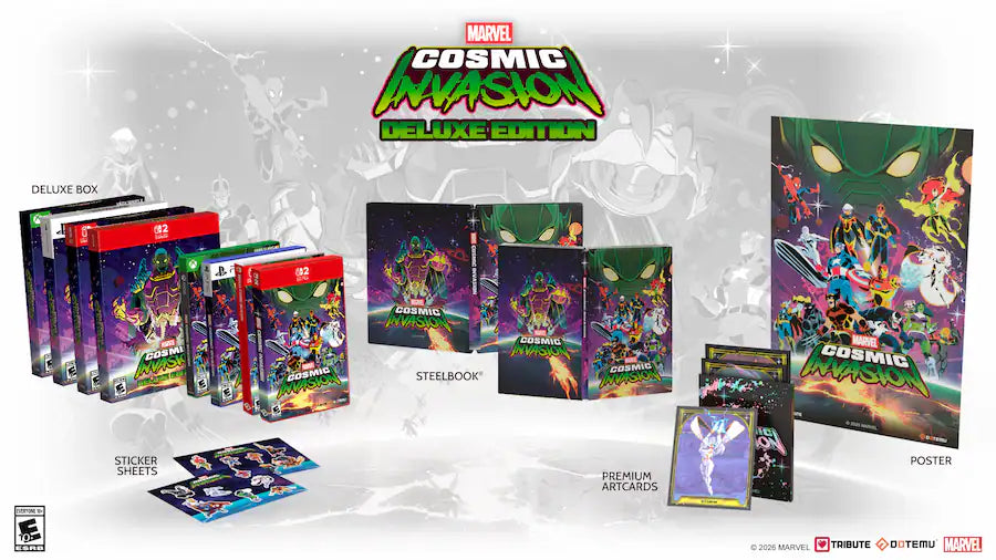 Marvel Cosmic Invasion Deluxe Edition — New — Nintendo Switch