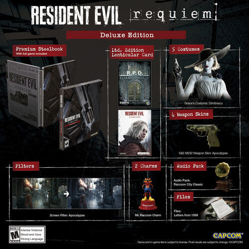 Resident Evil Requiem Deluxe Edition — New — Nintendo Switch 2