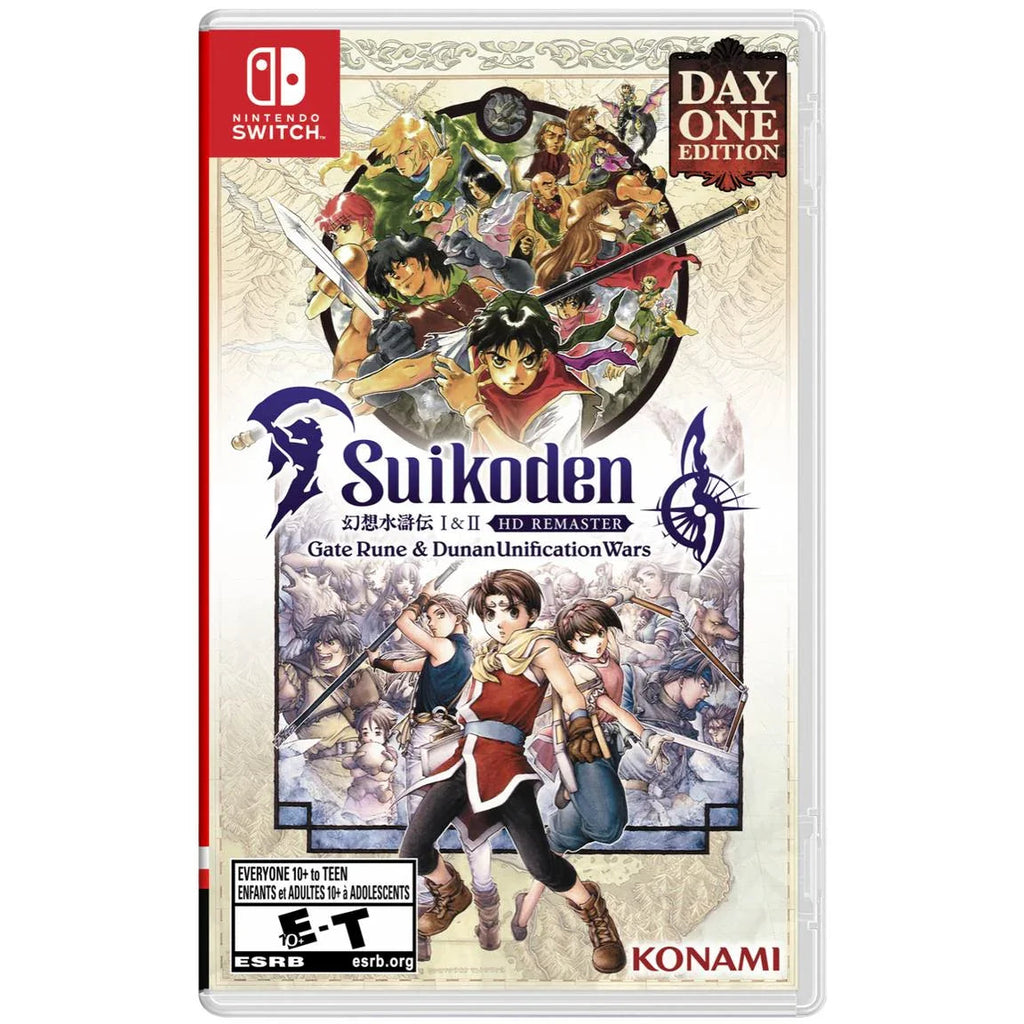 Suikoden I & II HD Remaster Day One Edition — New — Nintendo Switch