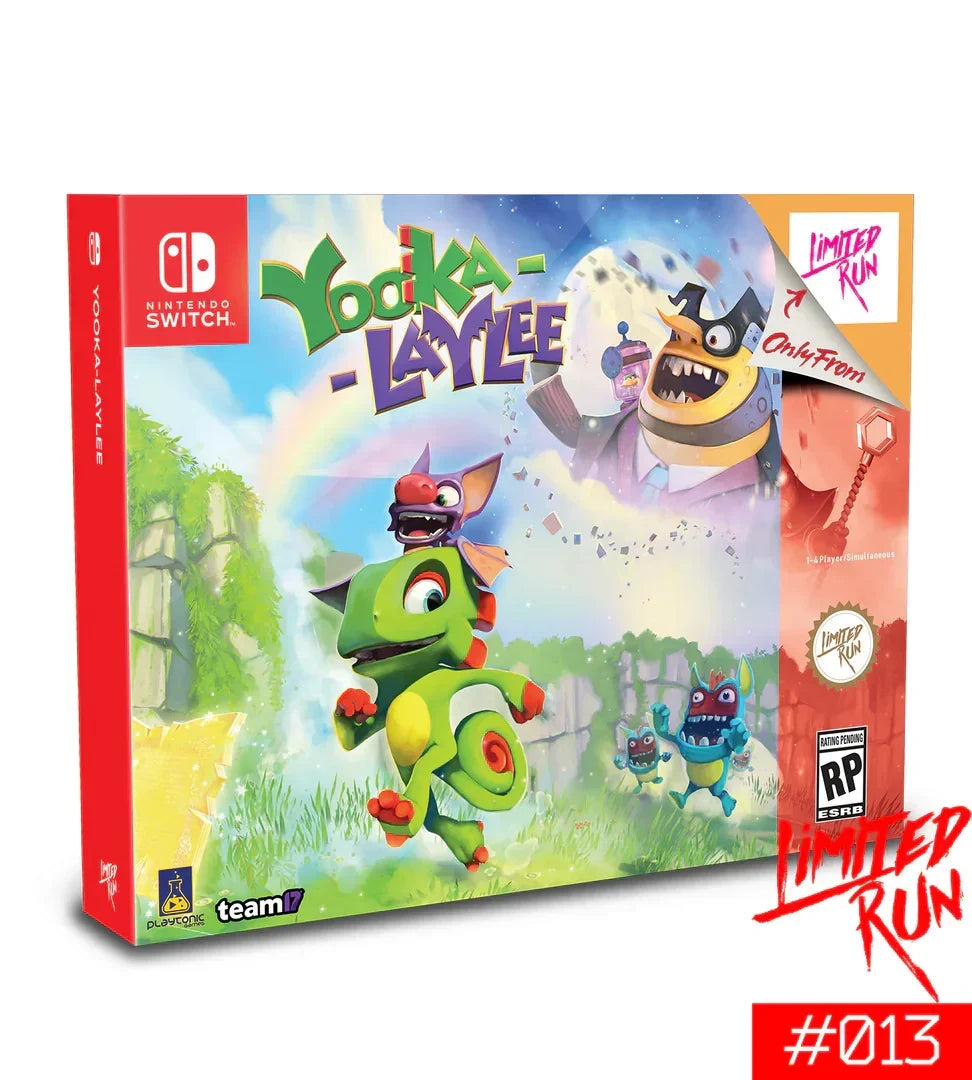 Yooka — Laylee Collector's Edition - New — Nintendo Switch