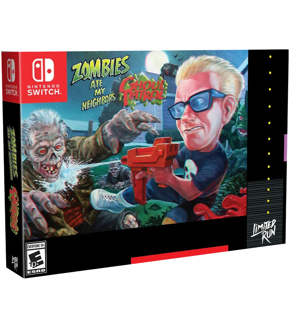 Zombies Ate My Neighbors & Ghoul Patrol Limited Run Event — New — Nintendo Switch
